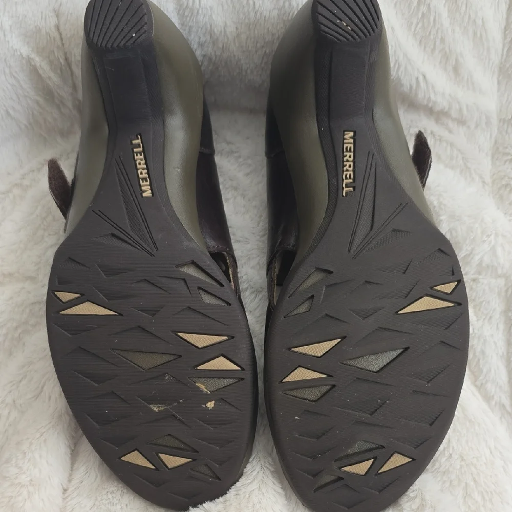 Merrell Espresso Cutout Heels